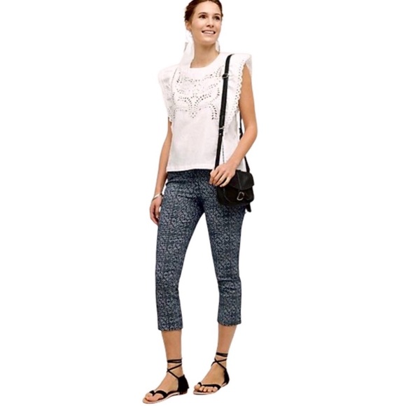 Anthropologie Pants - Anthropologie Cartonnier Charlie Cropped Trouser